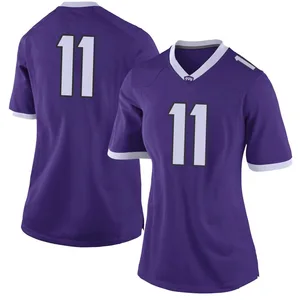 Adam Schobel Nike TCU Horned Frogs Women's Limited Football College Jersey - Purple