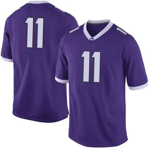 Adam Schobel Nike TCU Horned Frogs Youth Limited Football College Jersey - Purple