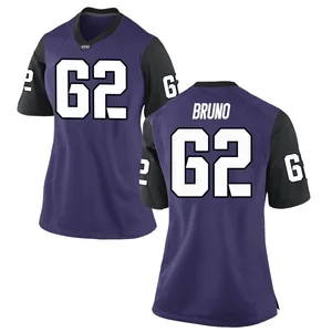 Carson Bruno Nike TCU Horned Frogs Women's Game Football College Jersey - Purple