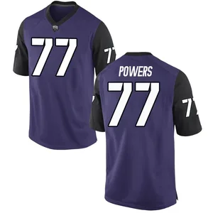 Cooper Powers Nike TCU Horned Frogs Men's Replica Football College Jersey - Purple