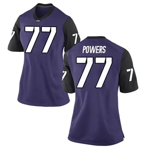 Cooper Powers Nike TCU Horned Frogs Women's Game Football College Jersey - Purple
