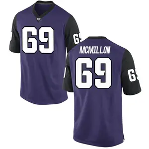 Coy McMillon Nike TCU Horned Frogs Men's Game Football College Jersey - Purple