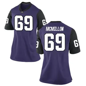 Coy McMillon Nike TCU Horned Frogs Women's Game Football College Jersey - Purple