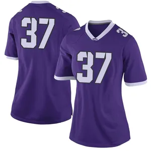 Hudson Hooper Nike TCU Horned Frogs Women's Limited Football College Jersey - Purple
