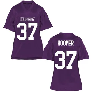 Hudson Hooper TCU Horned Frogs Women's Replica Football College Jersey - Purple