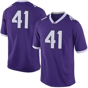 Hunter Krepp Nike TCU Horned Frogs Youth Limited Football College Jersey - Purple