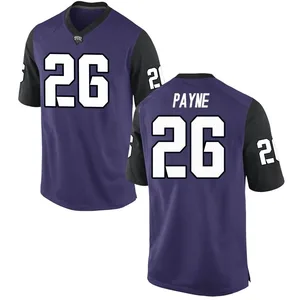 Jeremy Payne Nike TCU Horned Frogs Men's Replica Football College Jersey - Purple
