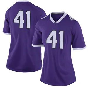 Sam Bisesi Nike TCU Horned Frogs Women's Limited Football College Jersey - Purple