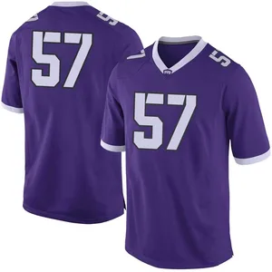 Samir Camacho Nike TCU Horned Frogs Men's Limited Football College Jersey - Purple