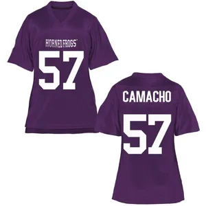 Samir Camacho TCU Horned Frogs Women's Game Football College Jersey - Purple